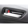 Kadore for 2020 2021 2022 2023 2024 2025 Toyota Corolla Carbon Fiber Style Interior Door Handles Cover Trim Frame 4-pc