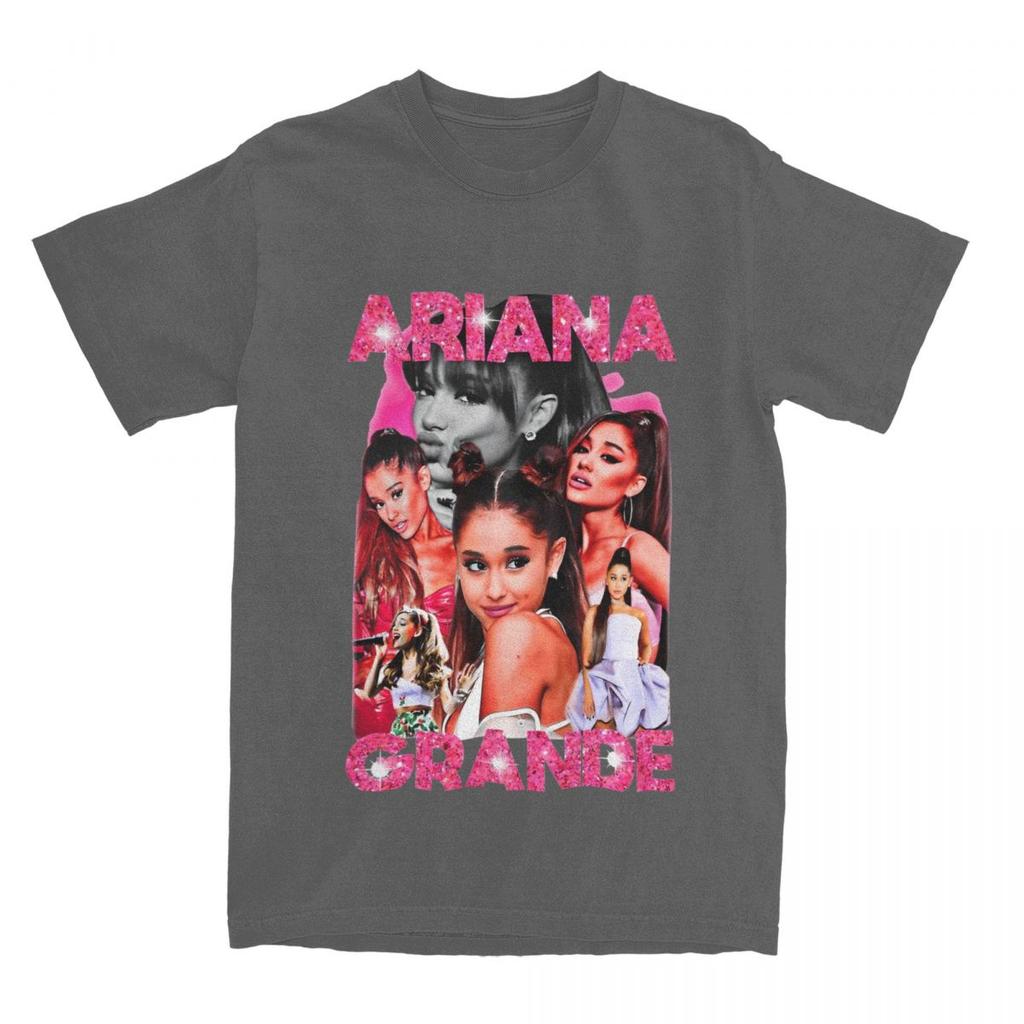 Ledig Ariana Singer 2024 T-shirt Herr O-hals Ren Bomull T-shirts Kortärmade T-shirts Presentidé Kläder