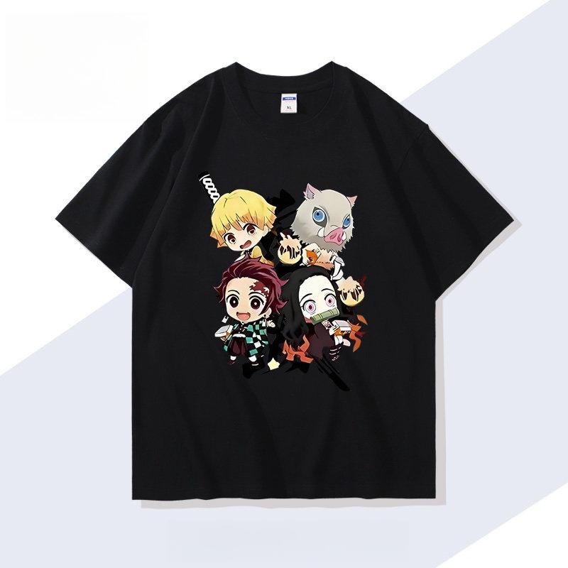 

Demon Slayer Anime Tanjiro Printed Tshirt Unisexs and Womens Tshirt Unisexs Top Sports Tshirt Unisexs Tshirt Summer Tee 2026 New S