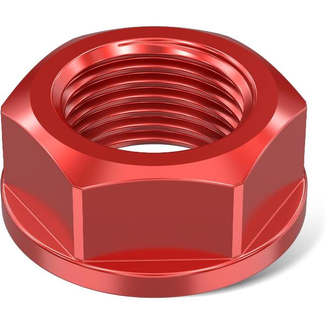 NICECNC M16XP1.5 Front Axle Shaft Lock Nut Dirt Bike Compatible with Yamaha YZ125 YZ250 05-21 YZ250F YZ450F 05-13 YZ125X 17-21 YZ250X 16-21 WR250F