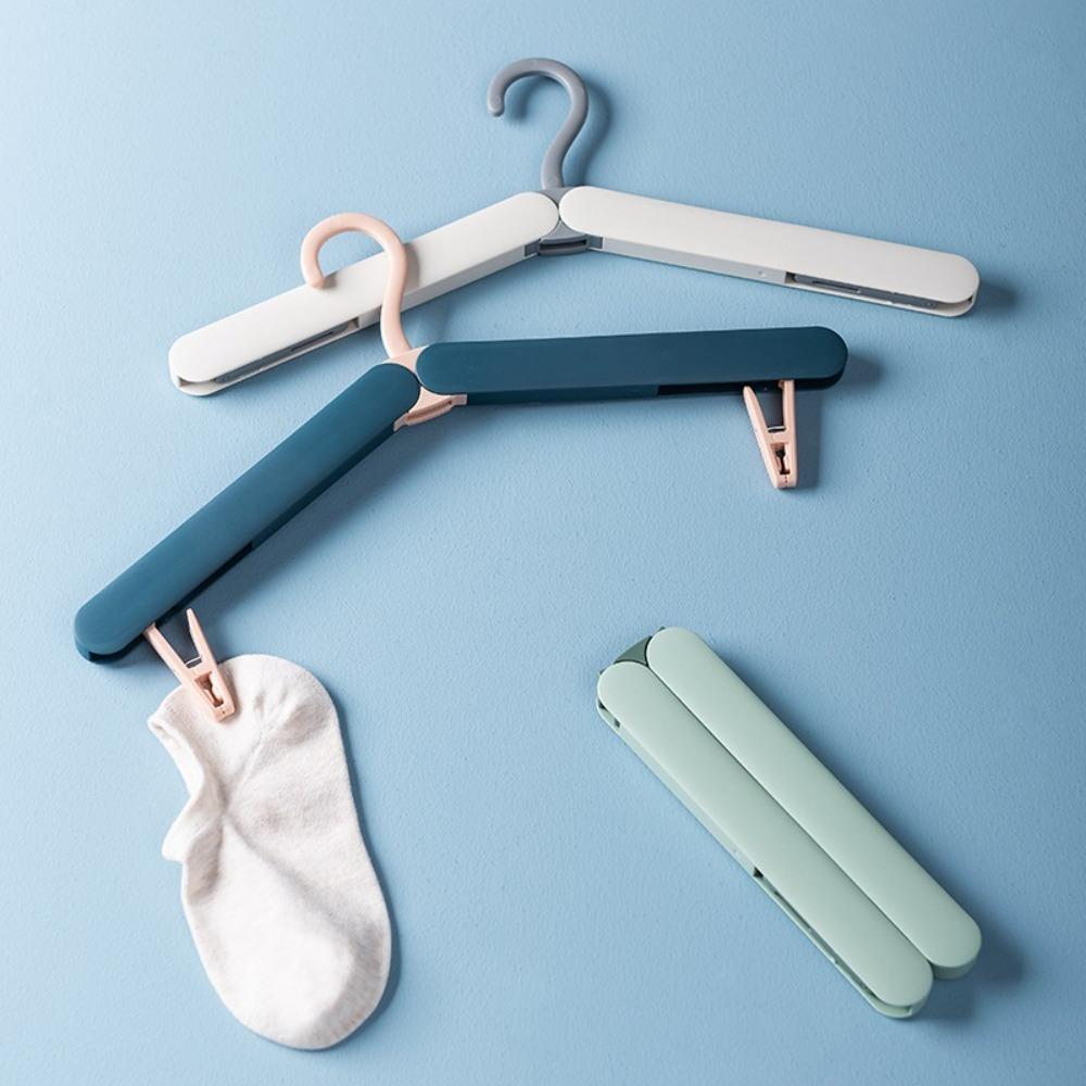 2PCS Nordic Style Portable Hanger Plastic Multifunctional Hanger Eco-friendly Hanger  Family