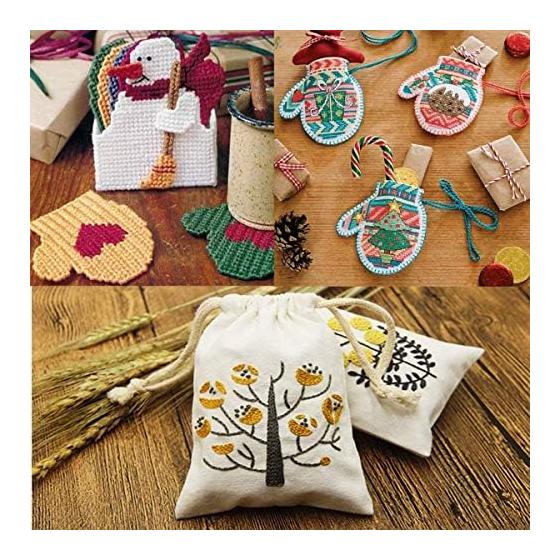 Embroidery Thread Set 150 Bundles Cross Stitch Cotton Embroidery Thread Length 8m 6 Pieces (150 Bundles)