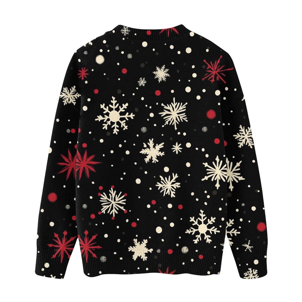 Christmas Day Sweatshirts For Children Boys And Girls Knit Sweater Cute Shirt Fall Crewneck Pullover Tops