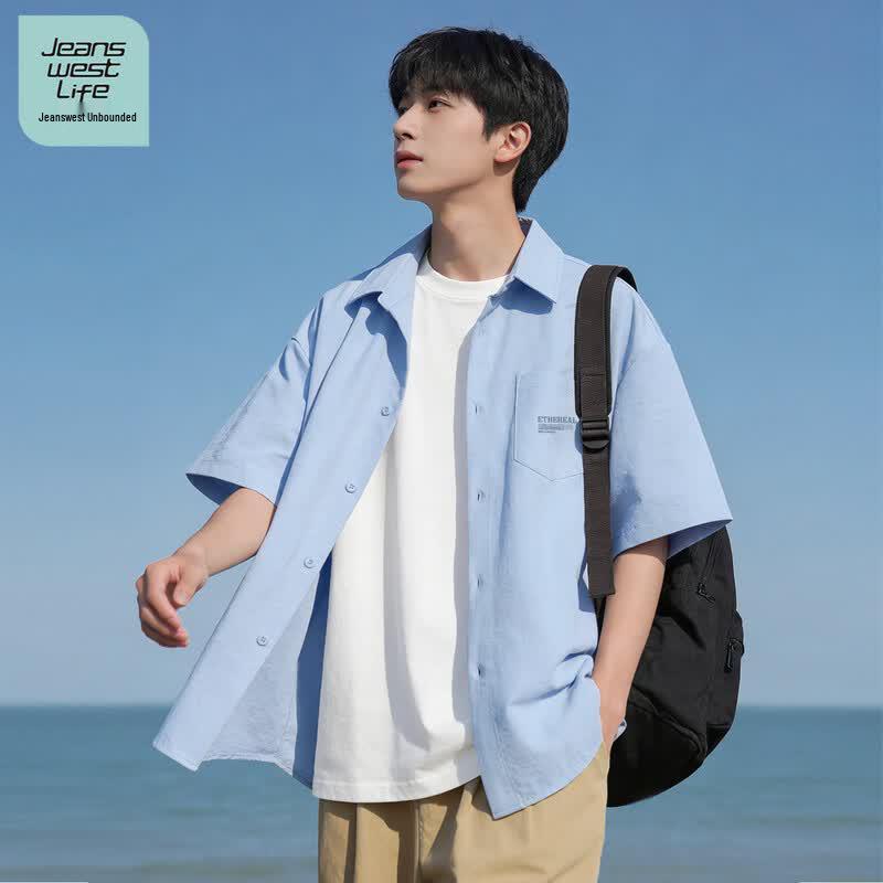 Jeanswest Life Men s Breathable Short Sleeve Shirt L