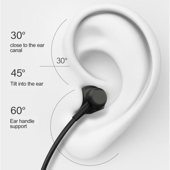 Bluetooth-compatible Earphone Magnetic Handsfree Wireless Neckband Clear Calls Headphone Sport Stereo Headset