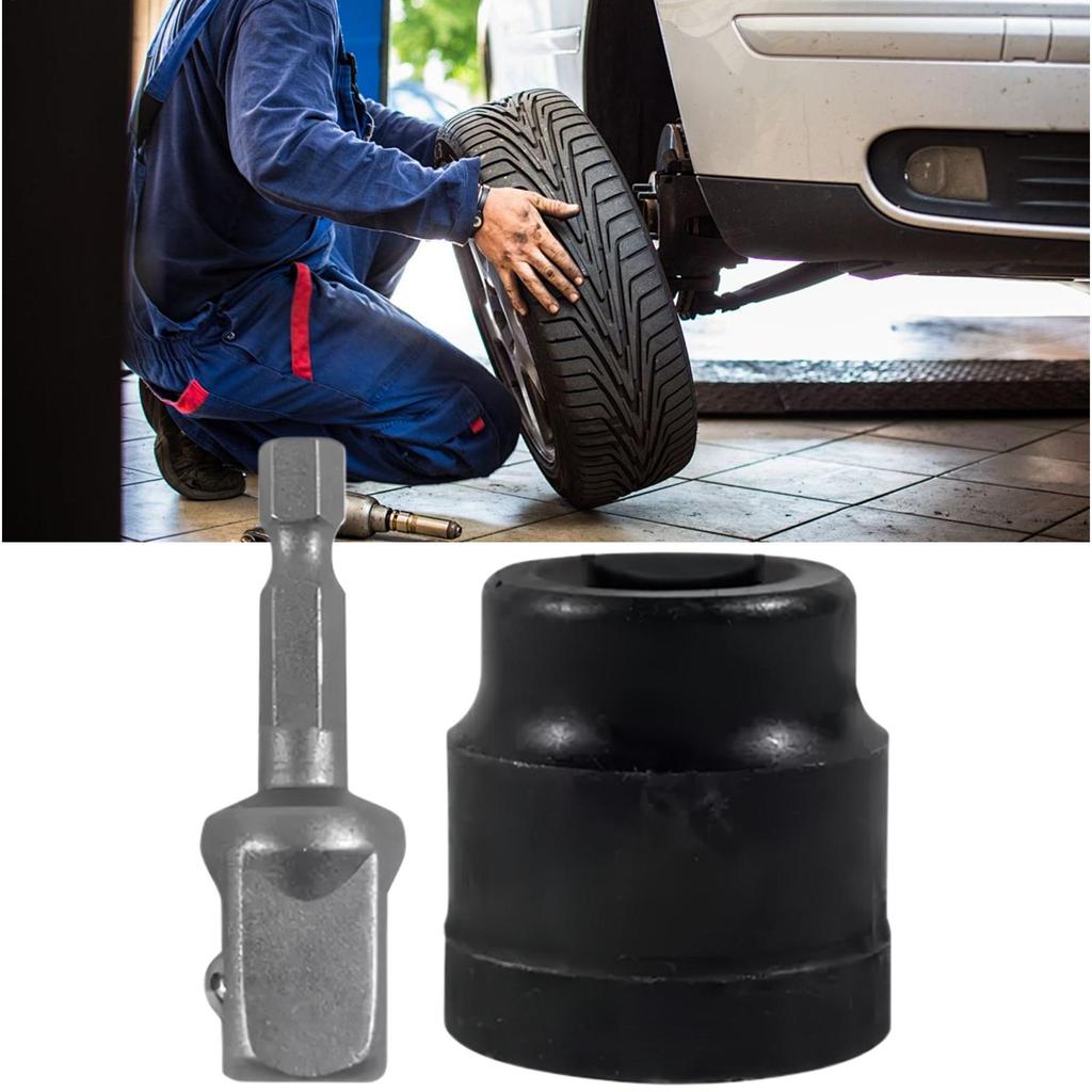 Car Jack Socket Jack Socket for Tire Changing Labour Saving Heavy Duty Tool Quick Connect for Road Trip Vehicle Maintenance