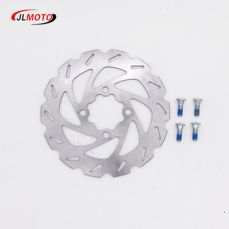 Rear Brake Rotor Disc & 4x Bolts For Yamaha Raptor ATV Quad Bike 700 700R YFM700 YFM700R 2006- 1S3-2582W-10-00