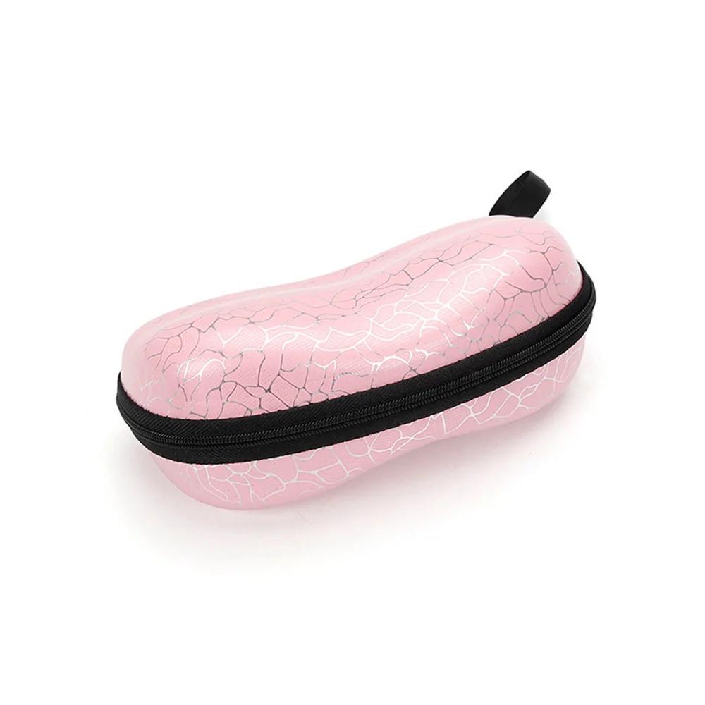 Portable Zipper Carabiner Sunglasses Protector Box Hard Eye Glasses Case Potable Travel Pack Glasses Case Eyewear Accessories