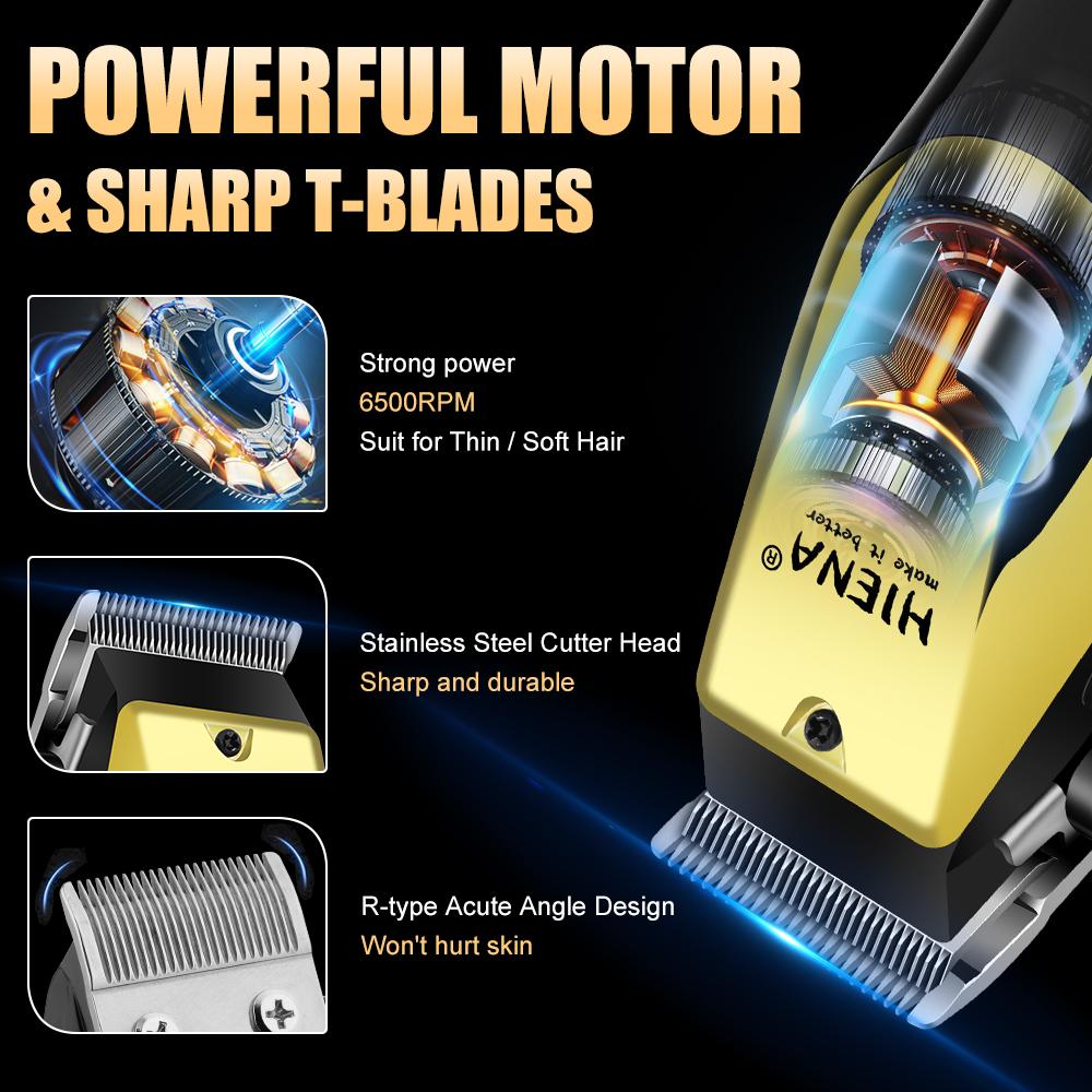 Rechargeable Hair cutting machine Professional Electric Hair Clippers Beard Clipper Rechargeable Men's Shaver Hair Trimmer