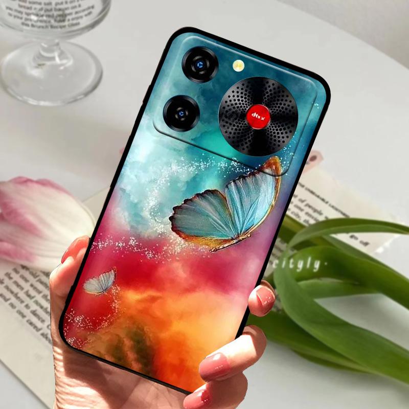 Per custodia telefono ZTE nubia Music 2 4G Music2 Cover Posteriore in Morbido Silicone Per Nubia Music Lusso Moda Protettiva Coque Fundas