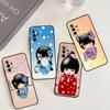 Japanische Geisha Kokeshi Puppe Hülle Für Samsung Galaxy A52 A32 A22 A12 A14 A24 A34 A54 A53 A33 A13 A15 A25 A71 A51 Abdeckung