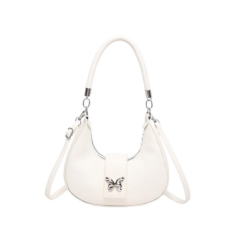 Trendy Street Style Pu Leather Underarm Shoulder Bag For Women With Chic Stitching