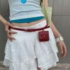 PU Women Waist Bag Korean Style Women Belt Bag Fashion Belt Waist Bag  Female