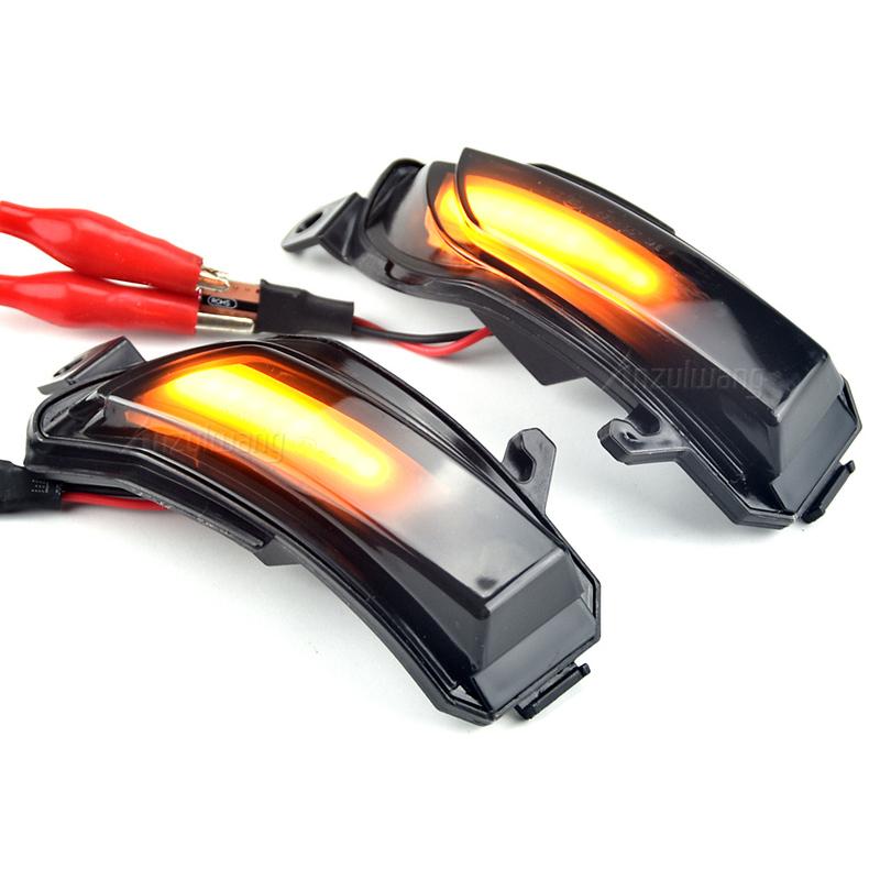 Side Wing Mirror Indicator Dynamic Turn Signal LED Light For Skoda Fabia 2014 2015 2016 2017 2018 Rapid 2017-