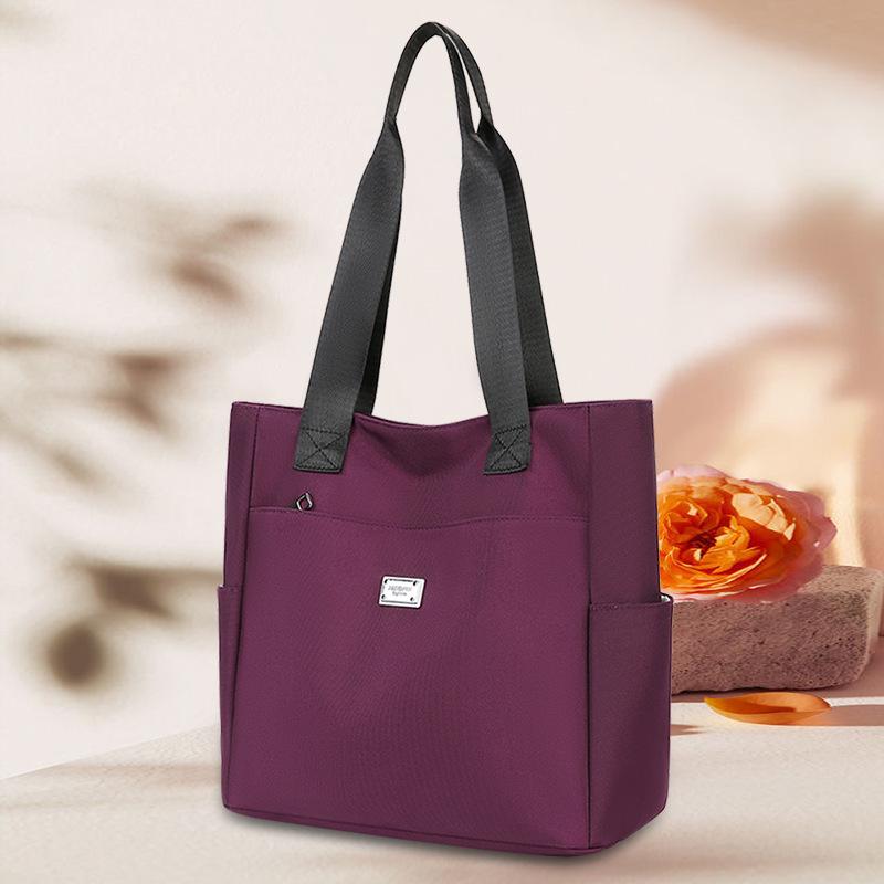 New Women's Nylon Mommy Bag, Fashionable Large Capacity Shoulder Handbag, Oxford Cloth Tote