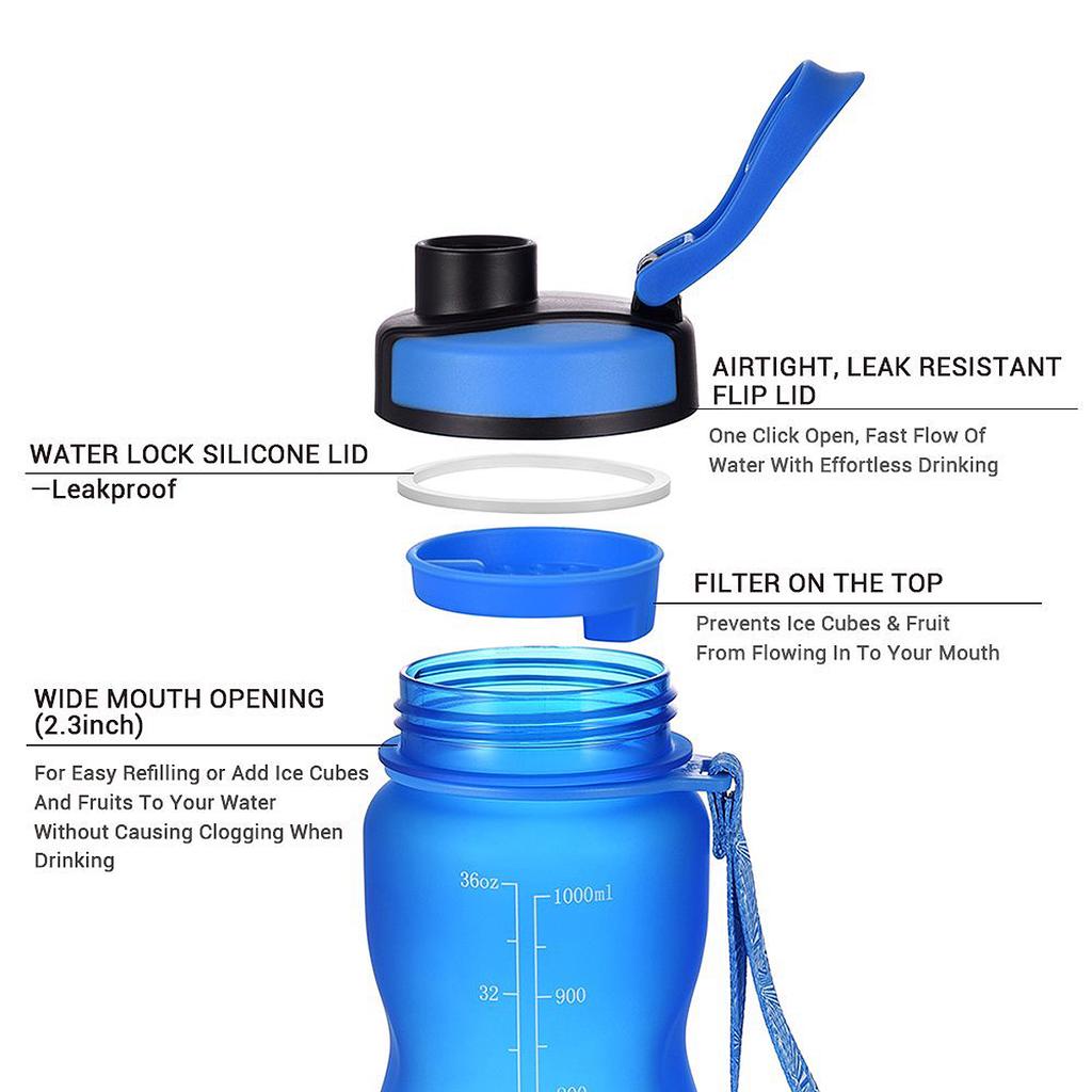 Buy 1000ml Plastic Water Dispenser Student Outdoor Sports School