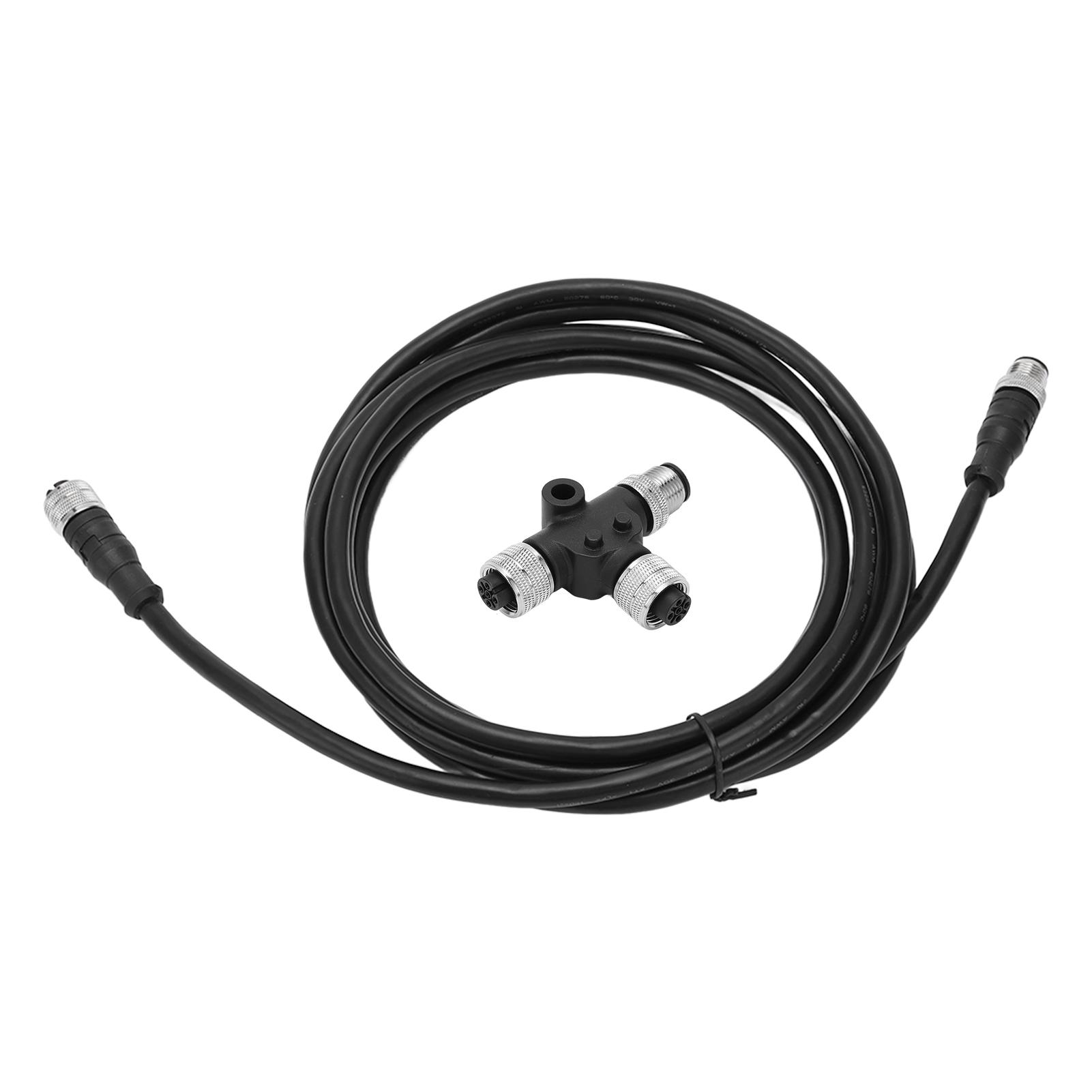Магистральный кабель длиной 3 метра для NMEA 2000 с Т-образным соединителем, водонепроницаемость IP67, для сетей Lowrance