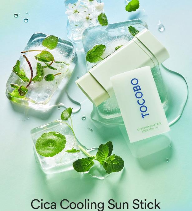 TOCOBO Cica Cooling Sun Stick 18g + Bio Watery Sun Cream 10ml Set SPF50+ PA++++