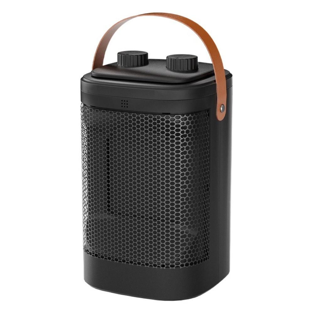 1500W Desktop PTC Heater with Fast Heating 3 Speed Fan Options and 70 Degree Oscillation for Comfortable Warmth