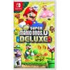Video Game - Nintendo - New Super Mario Bros. U Deluxe - 4 Players - Nintendo Switch - Action/adventure