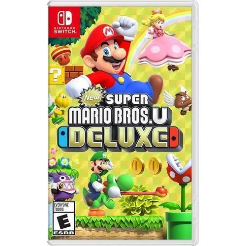 Video Game - Nintendo - New Super Mario Bros. U Deluxe - 4 Players - Nintendo Switch - Action/adventure