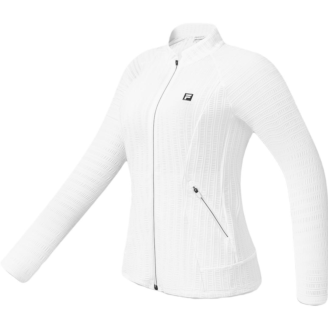 

New FILA Jackets Women s Jade White A11W325505F-WT S