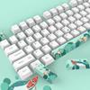 Höhen Tastenkappen für 108-Tasten 5-seitig Farbsublimation PBT Mechanische Tastatur Tastenkappen Passend für 61 64 84 87 96 98 Tastenfeld