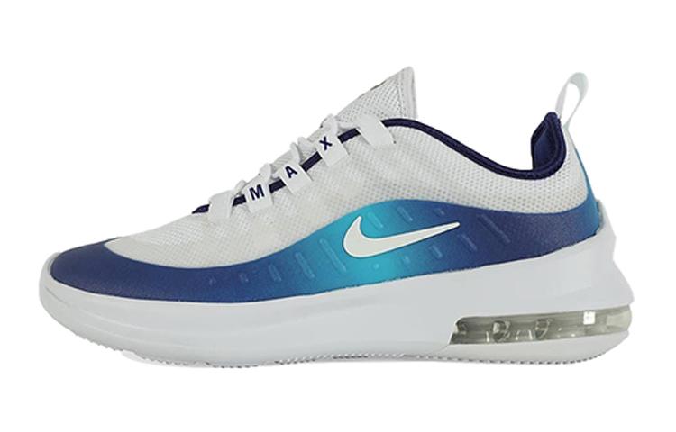 

Nike Air Max Axis Comfortable Cushioning, Wear Resistant Low top Kids Running Shoes White Blue Teenagers AV7590-100 35.5