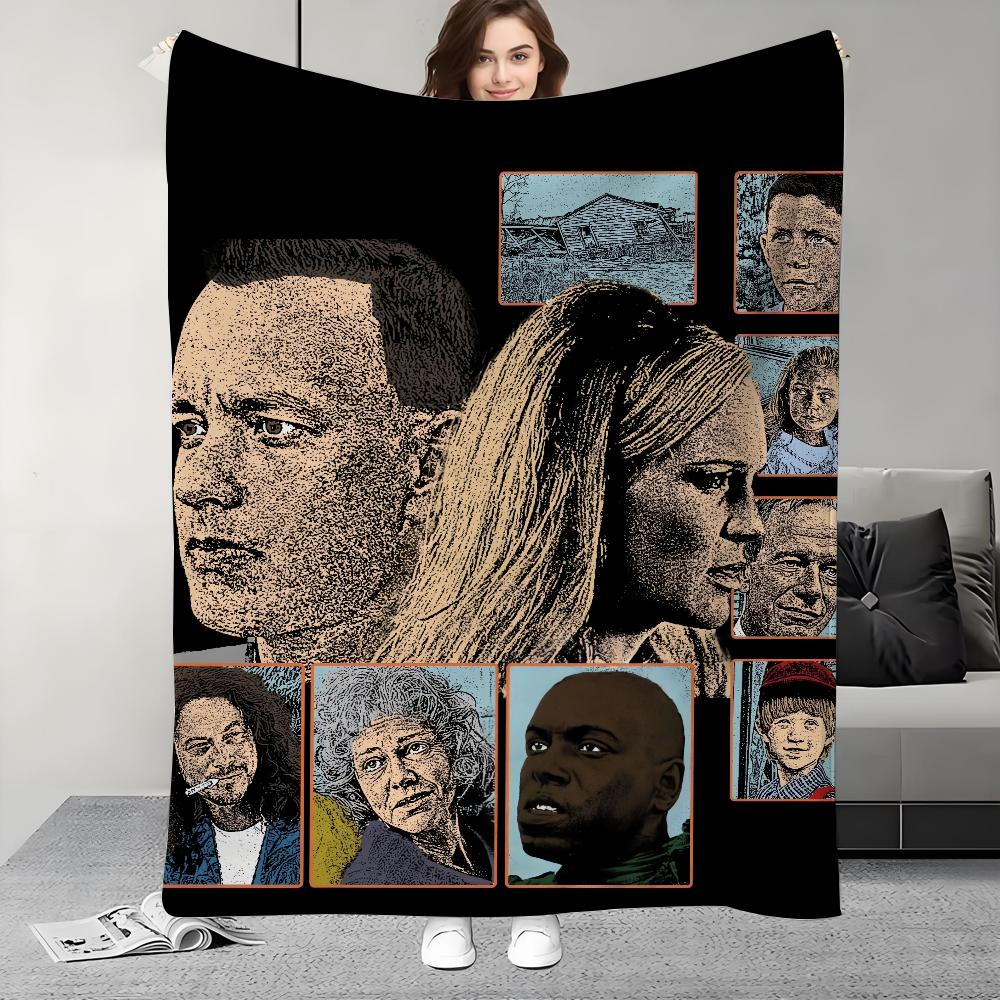 

Classic Movie F-Forrest Gump Blanket Design Lightweight For Dorms, Naps, Living Room, Office,Sofa,All-Season 30x40in