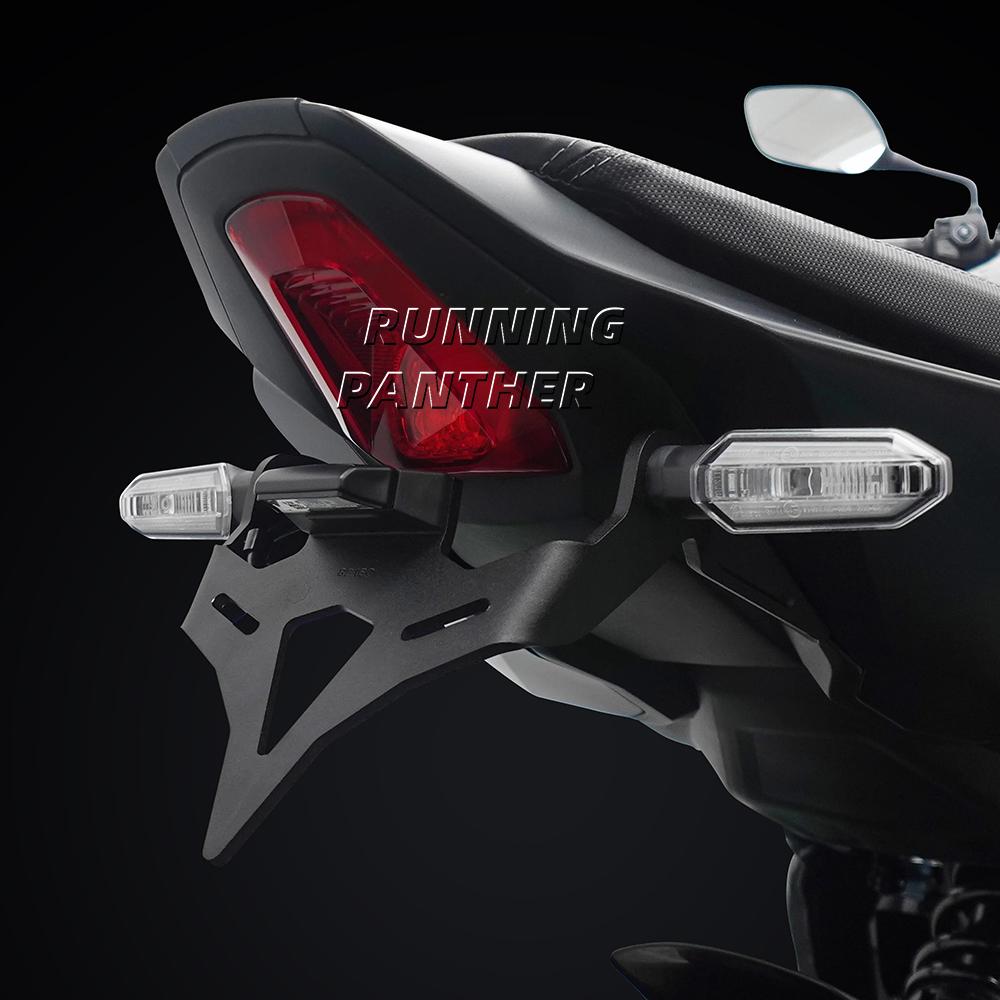 Pour Honda CB 650 R CB 650R CB650R 2024-UP Moto Arrière Court Support de Queue Nettoyeur Support de Plaque d'Immatriculation Support de Queue Lumière LED