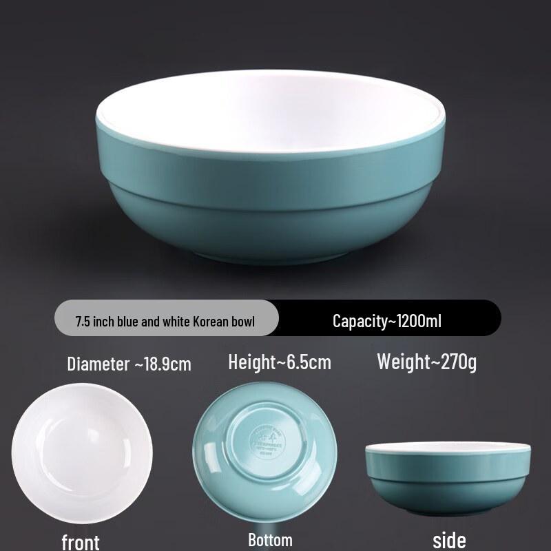 A5 Melamine Commercial Noodle and Rice Bowl