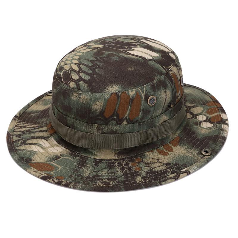 Camouflage Eimerhut Für Outdoor-Angeln Und Camping Sonnenschutz Mit Atmungsaktivem Stoff Für Männer Und Frauen