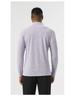 Men's Moisture-Wicking Half-Zip Long-Sleeve Henley for Hiking, Fitness, and Running