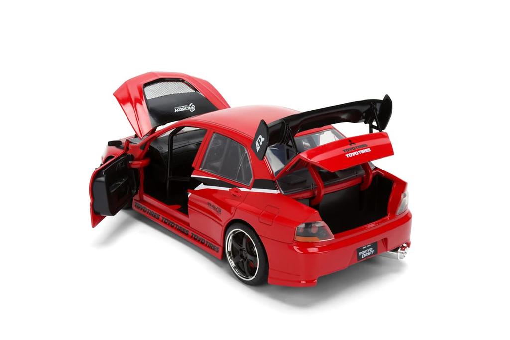 Kyosho Jada Toys Fast Furious Series Mitsubishi Lancer Evolution IX Red Finished Model JADA36208 & 1/24 F&F3 (Sean)