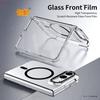 Magnetic Clear Phone Case IPhone Duo Slim Shockproof Protective Cover Minimalist Design Men