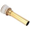 Wash Basin Sink Drain Anti Clogging Bathroom Drainer Stopper Accessories Non Overflow Gold(Flap