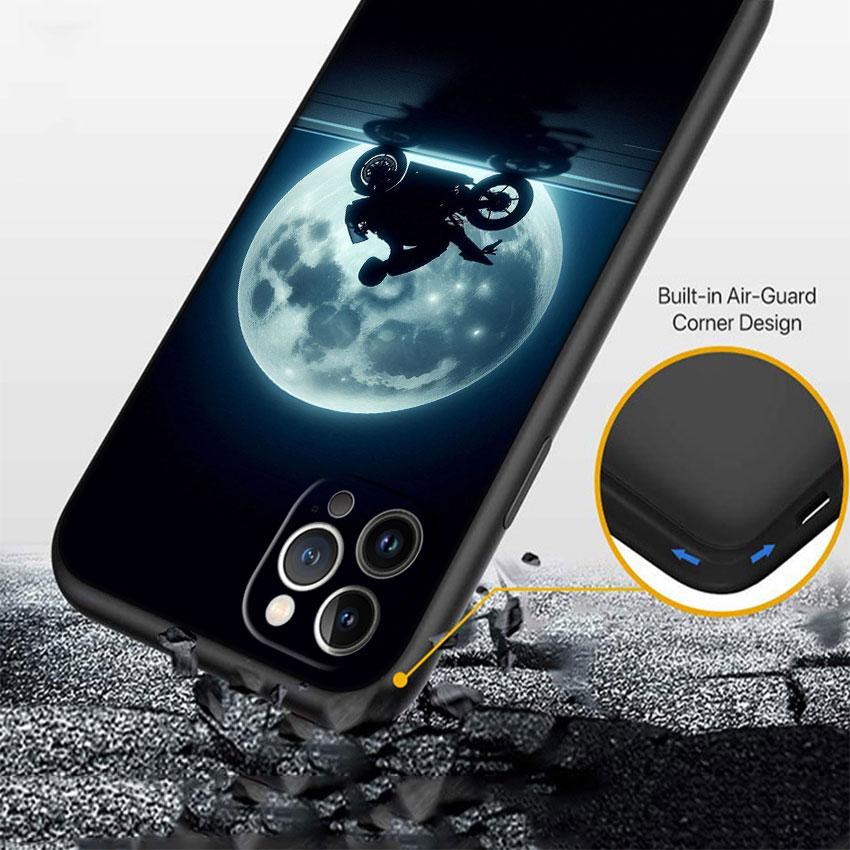 LO95 Motorcycle Racing Soft Shell Phone Case for iPhone SE X XS XR 11 16E 17 Pro Max Air 8 7 6 6s Plus