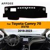 Car Dashboard Cover For Toyota Camry 70  XV70 2018      Dash Mat Sun Shade Anti-UV Carpets Car Accessories