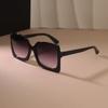 Fashion Women Sunglasses Men Square Vintage Big Frame Sun Glasses Stylish Mirror Black Retro Oculos