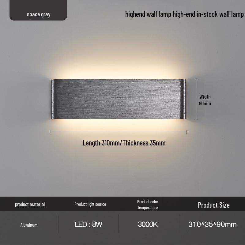 Nordic Minimalist Wall Sconce for Living Room & Bedroom