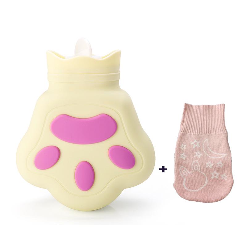 Silicone Bear Paw Microwave Hand Warmer & Hot Water Bottle