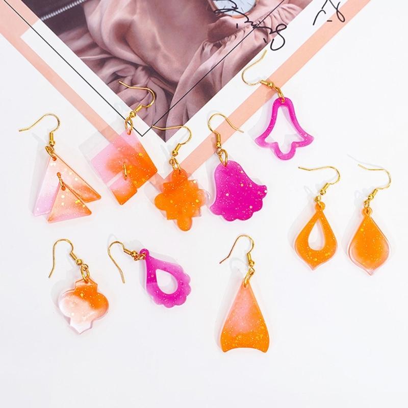 Unique Pendants Crafting Silicone Mold for DIY Enthusiasts Dainty Jewelry Pendant Mold Unique Handmade Accessory Mold