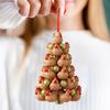 Stacking Animal Pendant Animal Christmas Tree Pendant 2D Acrylic Hanging Decoration for Xmas Tree Backpack Keychain Car