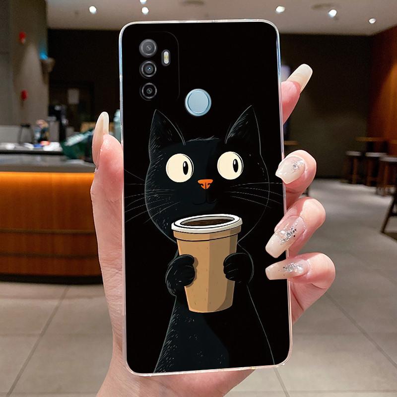 For OPPO A53S Case Oppo A53 Phone Case Oppo A33 A53 2020 A53S 4G Cute Cool Dragon Boys Girls Transparent Silicone TPU Back Cover