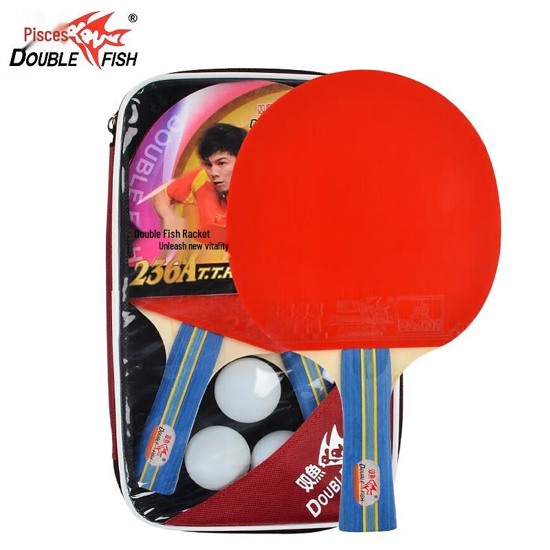 Double Fish 236A Table Tennis Racket Set