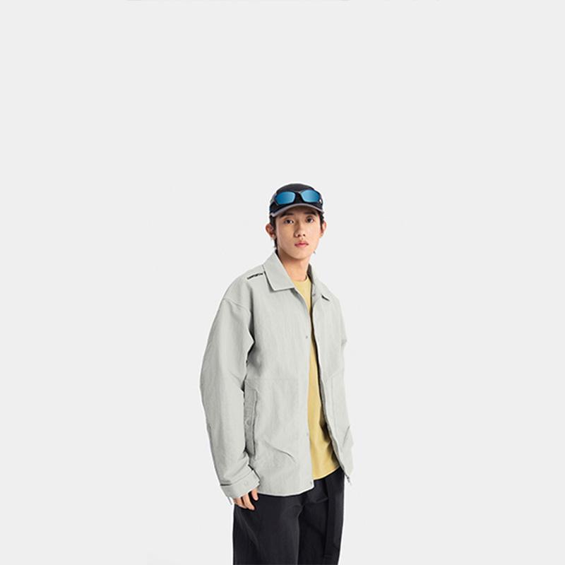 Li Ning Trench Coat Men's Brick Gray AFDV345-1