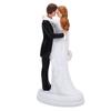 Brautpaar Tortenfigur Harz Romantische Paarskulptur Hochzeitstortenaufsatz für Verlobung Jubiläum