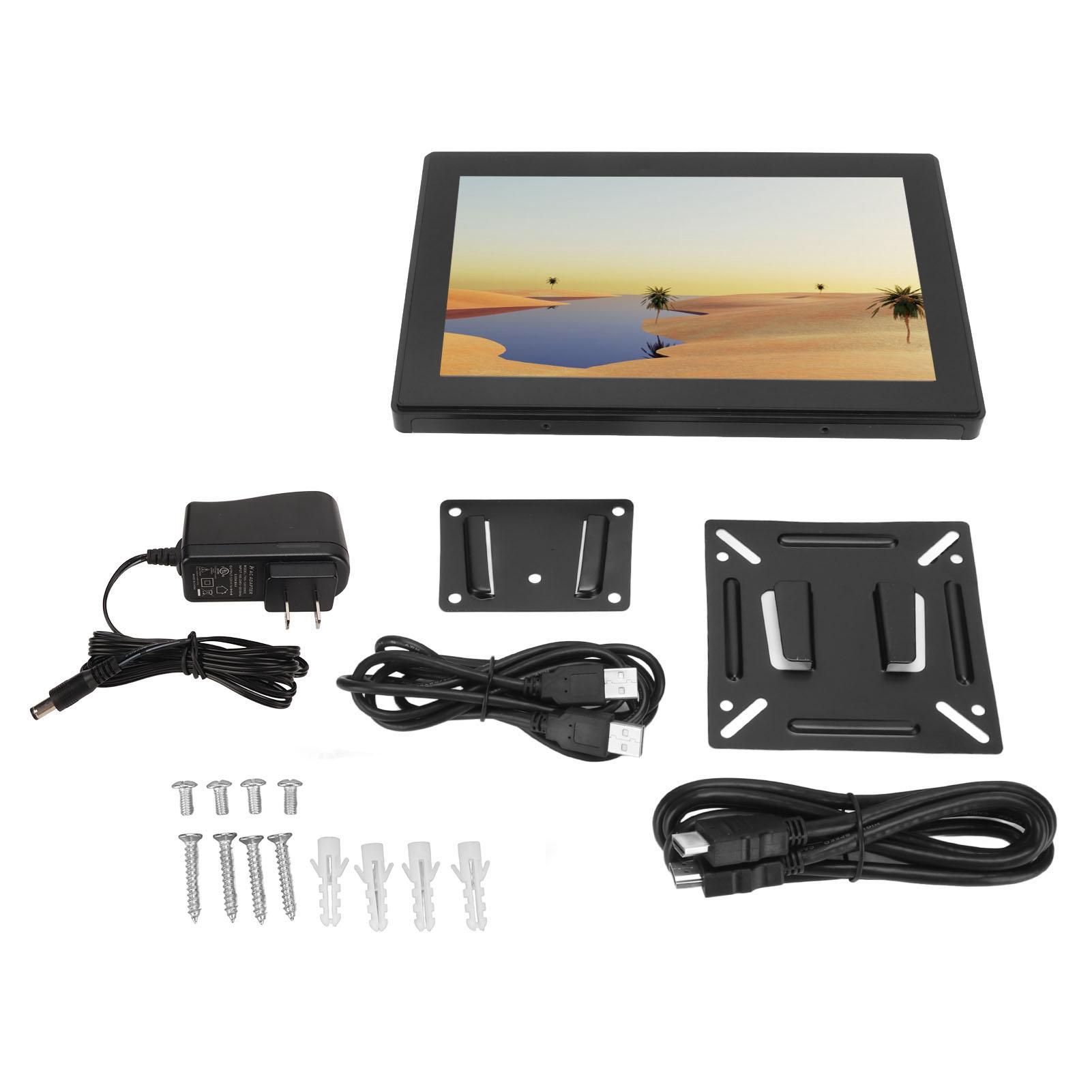 

10.1 Inch Touchscreen Monitor 1280x800 High Definition Multimedia Interface VGA USB IPS Monitor