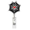 Halloween Badge Reel Bat Spider Web Ghost Pumpkin Retractable Id Badge Holder With 360 Rotating Alligator Clip Nurse Name Holder
