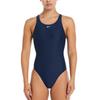Nike Solid Color Casual Sleeveless One-Piece Swimsuit Women swimsuit Navy-Blue NESS8370-440
